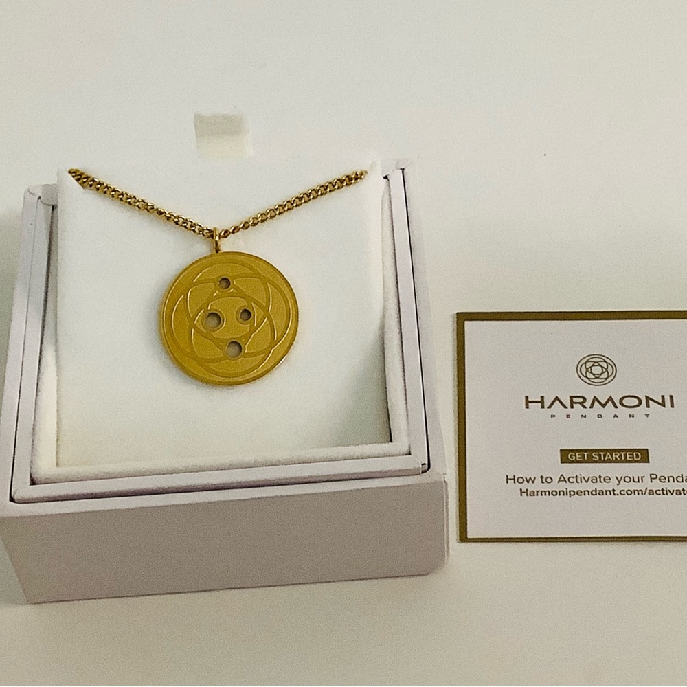 Harmoni EMF Protection Necklace, Large 25 mm ☀️